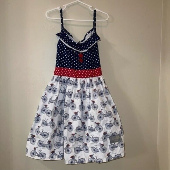 Eleanor Rose 7/8 Bikes Dress - Picture 2 of 5
